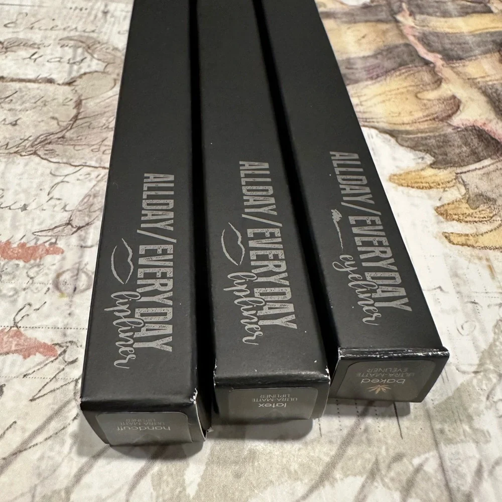 Melt Cosmetics Bundle New Lip and eye liners, blushlight highlighter Shadowplay